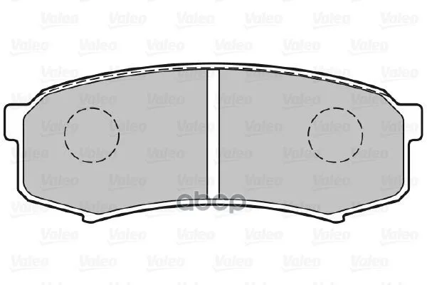 Vl301777_колодки Дисковые Задние! Toyota Land Cruiser 80/90 3.4-4.2td 90 Valeo 301777 Valeo арт. 301777