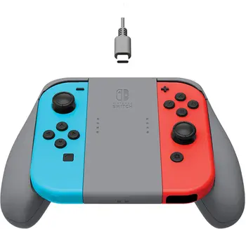 

Charging Grip Plus Joy Con-Storm Gray SWITCH