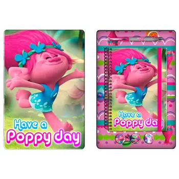 

Set stationery Trolls metal box