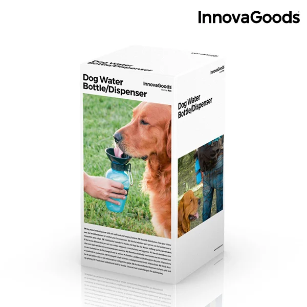 Бутылочный корыто для воды для собак InnovaGoods