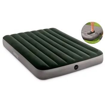 

Inflatable mattress bed for home or tourism for swimming with pump for two
