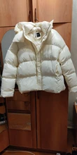 Womens Puffer Jacket Parkas Hooded-Coat Outwear Harajuku Korean-Fashion Winter