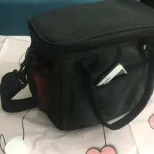 TOMULE Portátil Bolsa de almuerzo con aislamiento térmico bolsa de Picnic almacenamiento de alimentos bolsas de almacenamiento 9L hombro bolsa de caja de almuerzo de Picnic bolso