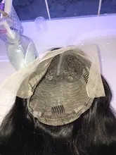 Puromi 13x1 4x1 medio de malla con división pelucas brasileñas no Remy pelucas de cabello humano T parte de encaje peluca 10-28 pulgadas Pre arrancado