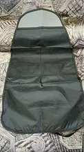 Organizador de asiento trasero Universal impermeable para bebé, bolsa de almacenamiento para asiento trasero de coche, funda protectora de suciedad para niño, almohadilla para Patadas para chico