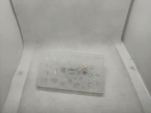 DIY espejo joyería cristal molde de resina epoxy amor geometría Luna variedad piedra preciosa colgante molde