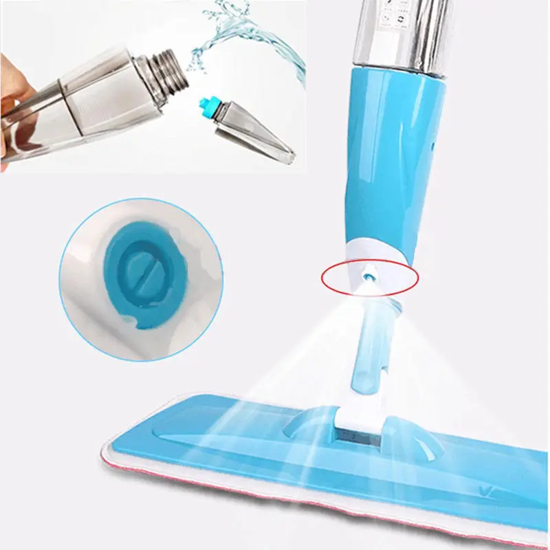 Швабра с распылителем Healthy Spray mop(Голубой