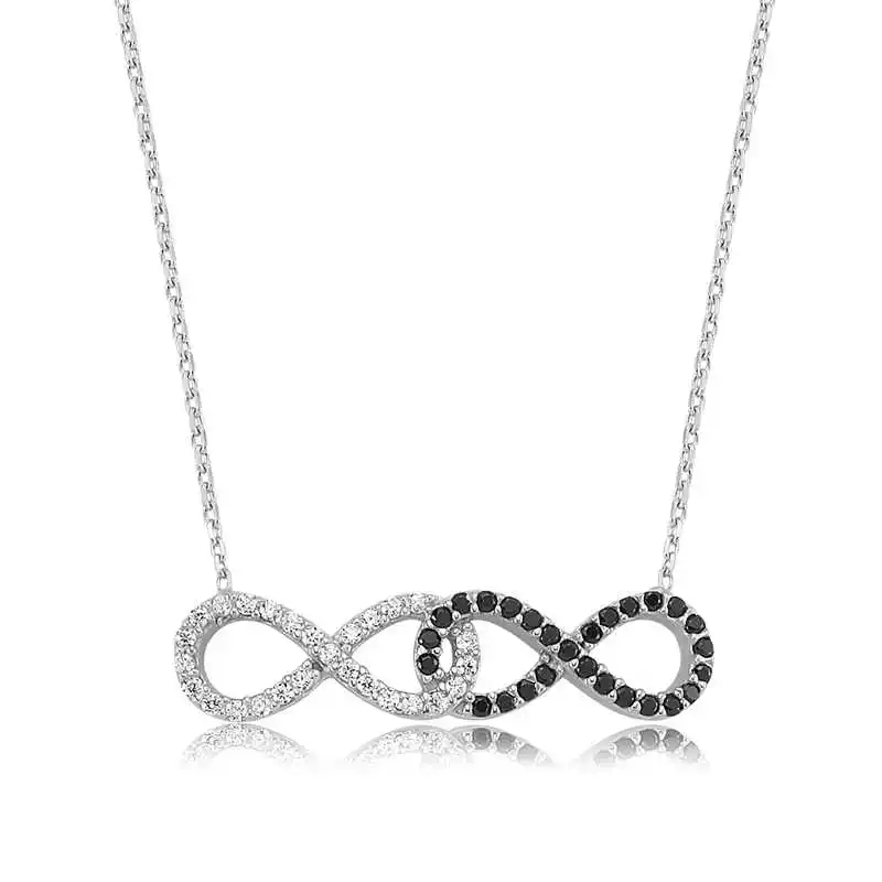 

Silver Infinity Ladies Necklace
