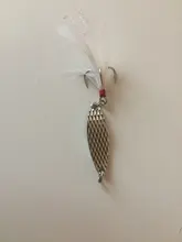 Spoon Fishing Lures Trout Artificial-Bait Bass-Tackle Metal Spinner Silver Pike 15g 10g