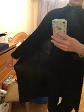 Suéter casual largo para dama, jersey femenino de algodón, cárdigan suave, cómodo, resistente, sencillo, holgado y en diferentes tallas