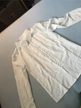 Blusa de manga larga con botones lisos para Primavera, camisa blanca de oficina para mujer, a la moda