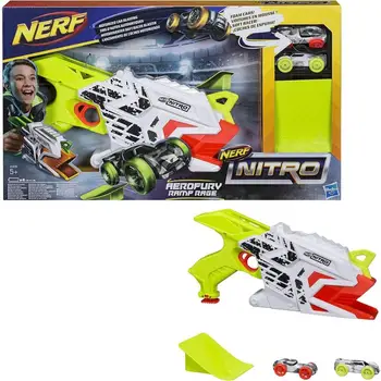

NERF Nitro Aerofury Ramp Rage gun pitching Car foam Hasbro