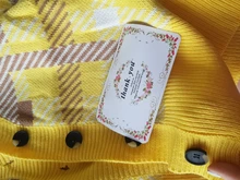 Sweaters Cardigans Checkered Plaid Colorfaith Korean Fashionable Women's Knitwears Buttons