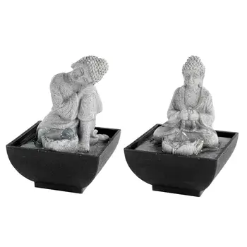 

SOURCE OF WATER with Buddha for indoor 13X13X18CM assorted patterns
