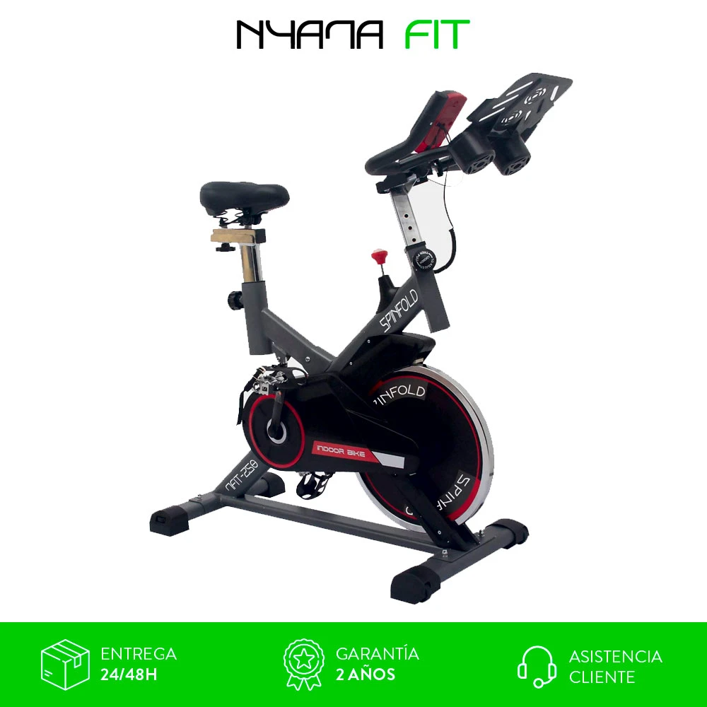 Nyana Fit | Bicicleta Spinning Spinfit Pro Indoor | Silenciosa | Frecuencia  Cardiaca | Volante Inercia 8Kg | Pantalla LCD|Equipo de ejercicio al aire  libre| - AliExpress
