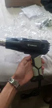 DEKO-pistola de calor eléctrica avanzada, 220V, 2000W, 2 temperaturas variables, con cuatro boquillas, accesorios, herramienta eléctrica