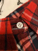 Plaid Shirt Outerwear Top Cotton Blouse Long-Sleeve Slim Female Autumn Winter And