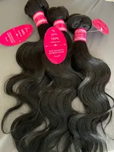 Aopusi onda del cuerpo mechones con cierre brasileño mechones de cabello humano postizo mechones con cierre Remy extensión del pelo 3 mechones con cierre