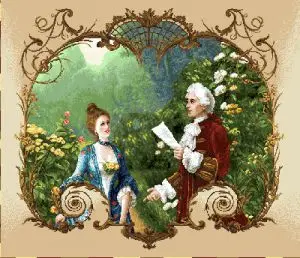 

Pillowcase "lesson of Poetry" (45x45)