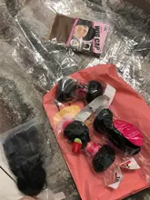 Vanlov-mechones ondulados sueltos con cierre, cabello humano, 3 mechones con cierre de encaje, extensiones de pelo ondulado brasileño, mechones, extensión de cabello Remy