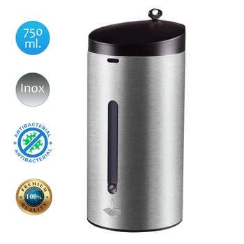 

Automatic hydroalcoholic Gel dispenser GR.5095 in stainless steel 650mL