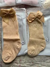 Lawadka bebé niña Calcetines Niño bebé de verano de algodón de malla de calcetines por la rodilla para bebés bebé recién nacido antideslizante largo calcetines de bebés niños 0-2T