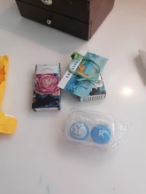 Easysmall puro verde marrón hecho de pupila pequeña para los ojos lentes de contacto de color cosmético 2 unids/par receta miopía