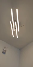 Led-Ceiling-Light Bedroom Curved-Design Restaurant Modern 2/3/4-lights AC85-265V 24W