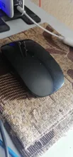 Ratón inalámbrico de 1600 DPI para ordenador, 2,4G óptico de receptor USB, ratón súper delgado para PC y portátil