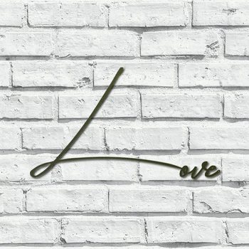 

FOCCAA DİZAYN LOVE DEKORATİF METAL DUVAR AKSESUARI