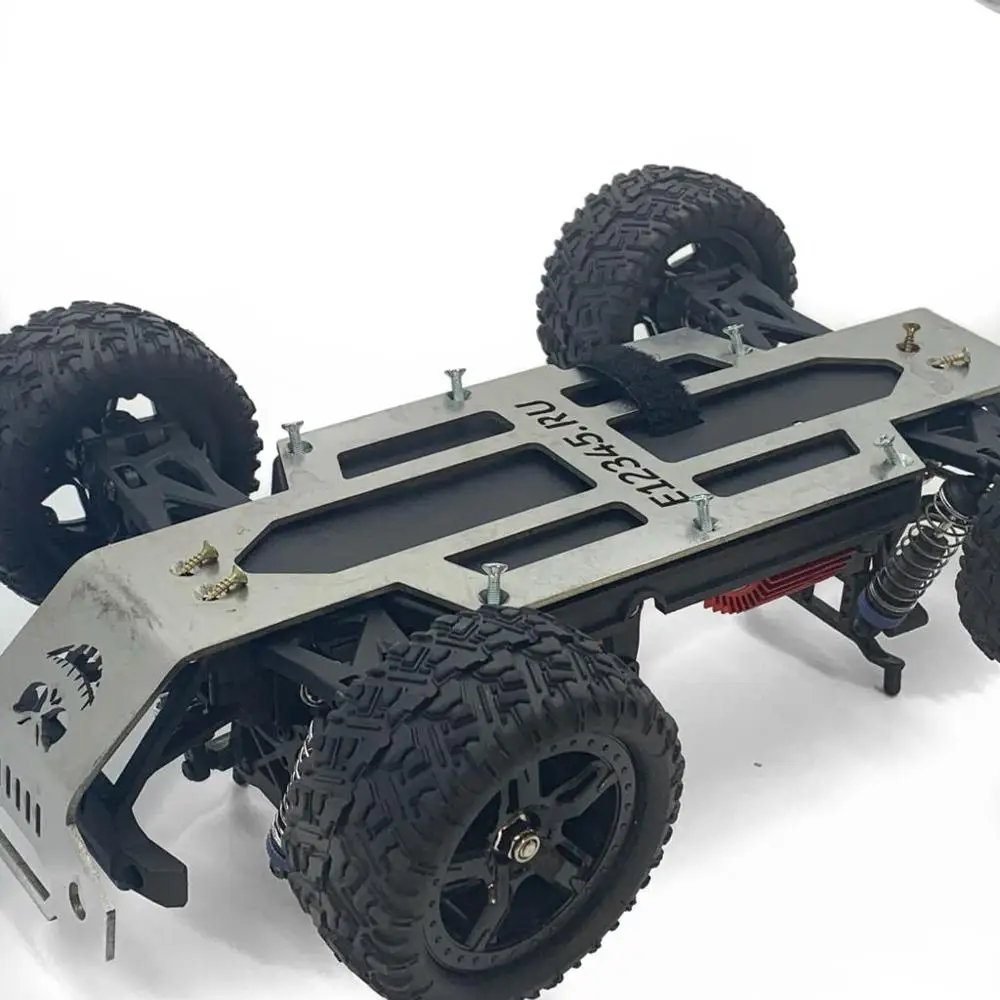 Chasis de metal P2501 para Remo hobby 1/16 Smax s-evor, piezas RC 1631 1635 Remo Smax, protección de metal, parachoques ► Foto 3/6