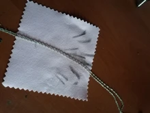 Paño de limpieza de Color plata de ley 8x8cm, paño de pulido, limpieza suave, doradas y plateadas paño de limpieza de joyas, 10 Uds., 50 Uds.