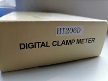 Habotest HT206D AC DC 600V 600A Ohm, Hz temperatura medidor de pinza Digital multímetro pinza amperimetrica