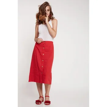 

SKIRT HARMONIES MIDI LINEN