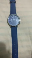 Reloj deportivo de lujo para hombres y mujeres, pulsera de cuarzo ultrafina de cuero analógico, estilo militar, a la moda