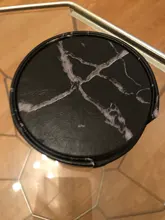 Marble Coaster Cup-Mat Table-Pad-Holder Clean-Placemats Coffee Round Drink 6PCS To Easy