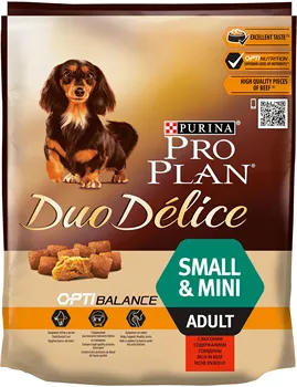 

Pro Plan Duo Delice Small & Mini для взрослых собак мелких и карликовых пород, 2,5 кг