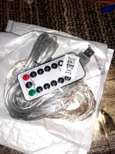 LED String Lights Christmas Decoration Remote Control USB Wedding Garland Curtain 3M