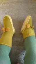 Zapatos medias para bebé recién nacido, calcetines de suelo antideslizantes suaves de espesamiento sólido, calcetín de Nudo de mariposa cálido para 0-24M