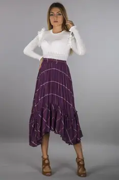 

Blue White Piliseli Skirt