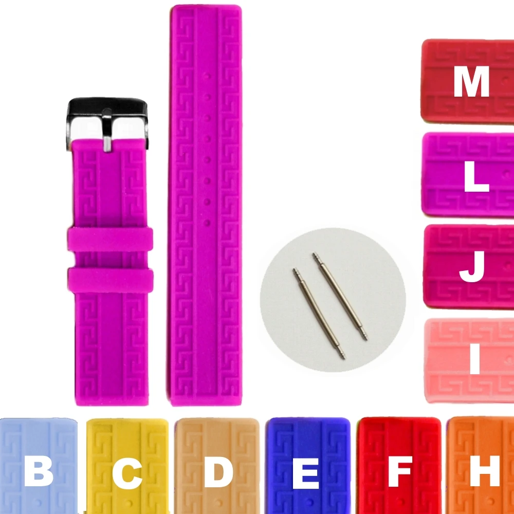 20mm Watch Band WB1064 B-M