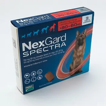 

NexGard Spectra Dog from 30 to 60 kgr 3 pills