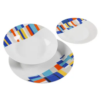 

Dinnerware Set Etna Porcelain (18 Pieces)