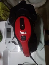 INSE-aspiradora de mano Vertical de 18Kpa I5 para coche, aspiradora de succión potente, máquina de limpieza