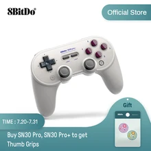 8bitdo SN30 pro plus SN30 PRO + Bluetooth геймпад с джойстиком для Windows, Android macOS Nintendo переключатель