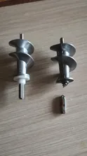 Tornillo de amoladora de carne, repuestos de barrena de 115mm, SS-989843 de tornillo de alimentación para Moulinex HV2 ME20 HV3 HV4 ME4 HV6 ME51 HV8, aparato de cocina