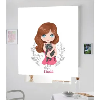 

Blind Iroa Digital Customizable Pet 042! ROLLER BLINDS TRANSLUCENT! (100X170)
