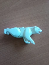 Animales de bloqueo para niños, traje de escorpión, oso, Tigre, tiburón, caballo, juguetes de bloques de construcción, Compatible con animales de bloqueo, regalos