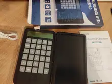 Writing-Tablet Calculator Graphics Paperless Smart LCD with Rechargeable