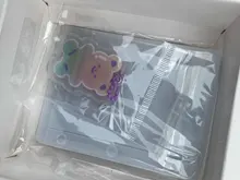 MINKYS-Mini cuaderno Kawaii de bolsillo, diario de hojas sueltas, libro de Agenda, regalo de cumpleaños, conjunto de papelería escolar coreana, 3 anillos